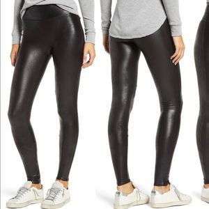 Spanx faux leather leggings